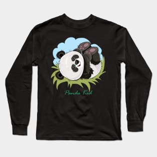 Panda kid Long Sleeve T-Shirt